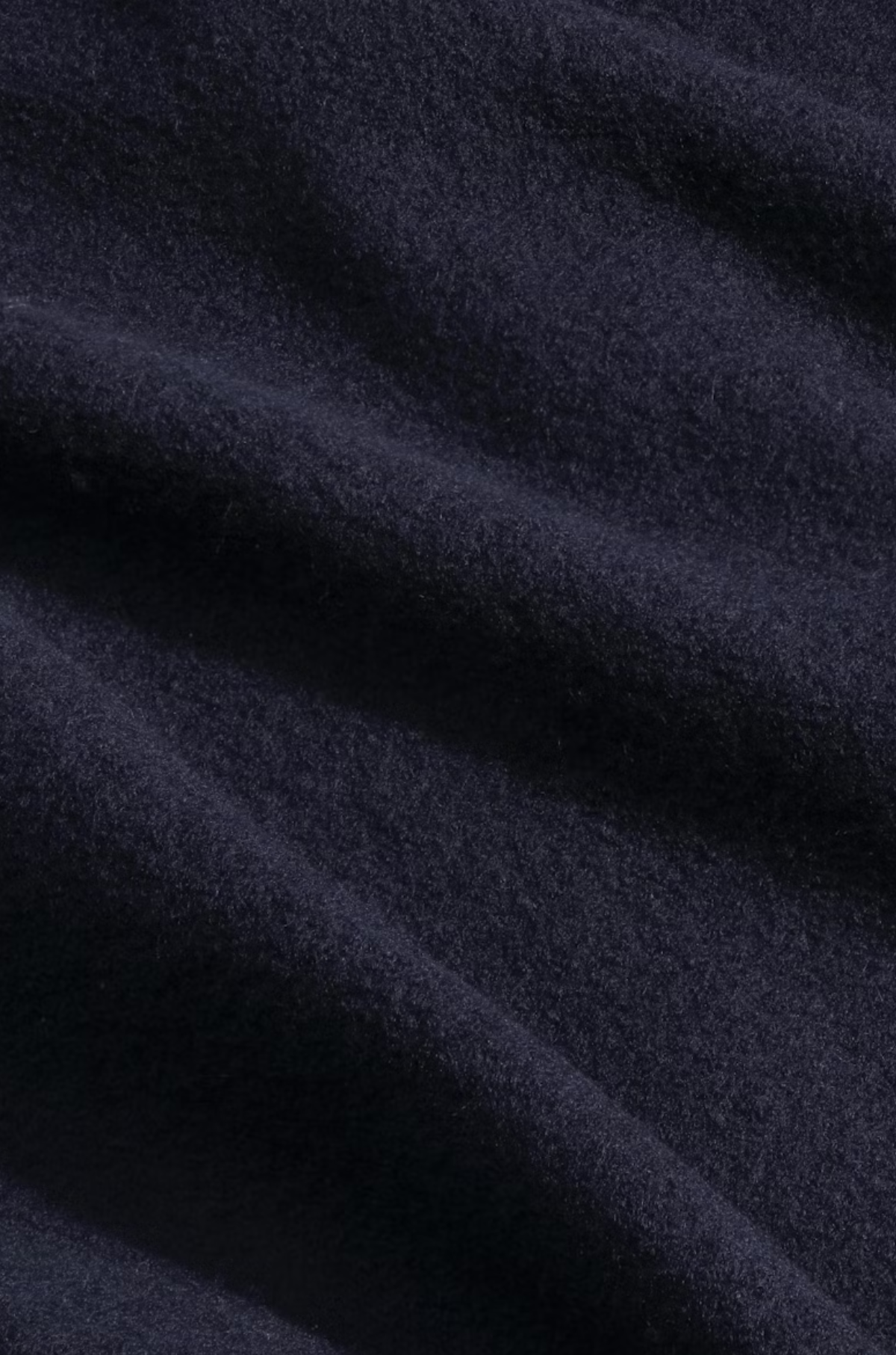 NN07 - Boiled Wool Zip Vest 6398 Navy Blue