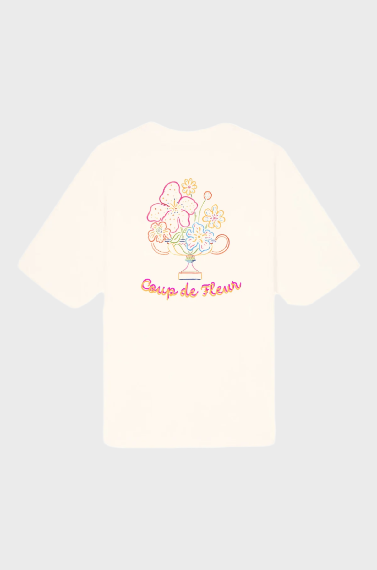 Lola - Made in France Tee Coup Fleur Vanilla