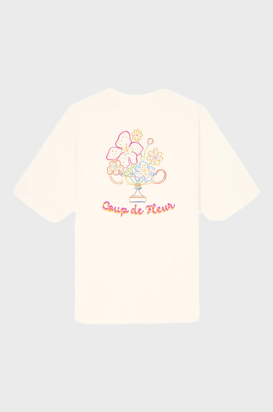 Lola - Made in France Tee Coup Fleur Vanilla