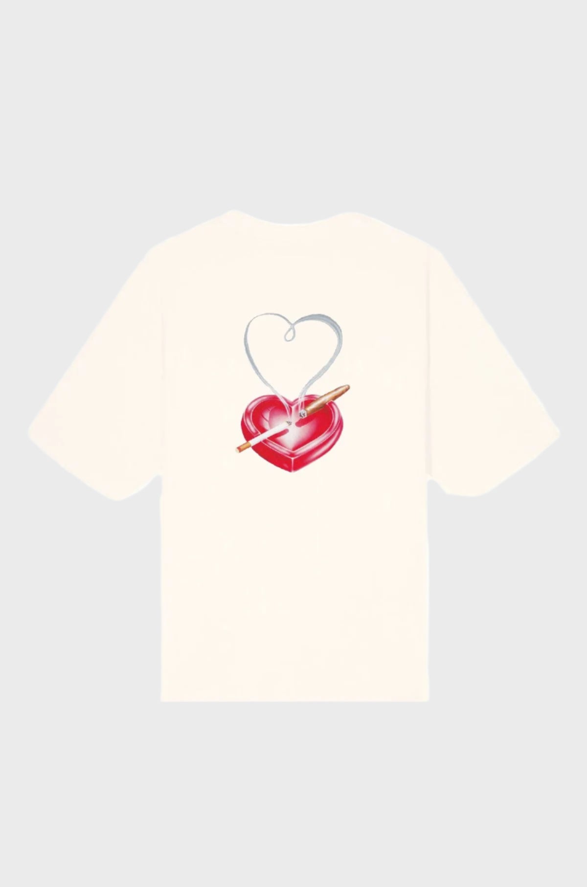 Lola -Made in France Tee Love Smoke Vanilla