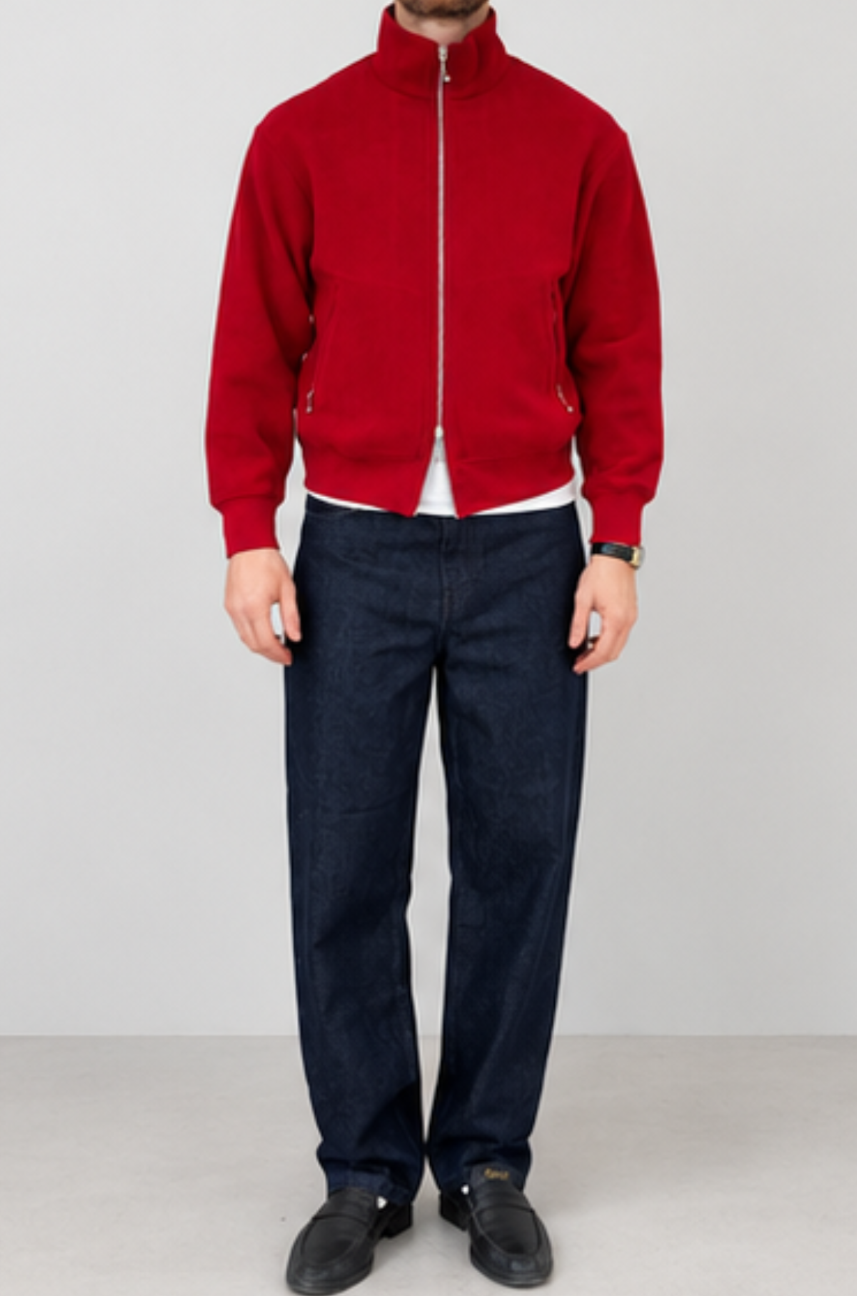 The Qool - Zippo Sweater Red
