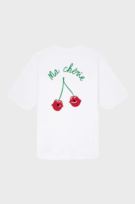 Lola -Made in France Tee Ma Cherie White
