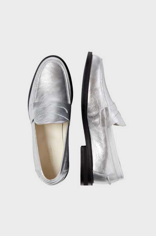 Duke and Dexter - Wilde Silver Penny Loafer