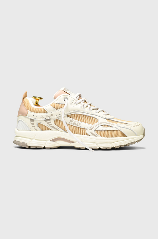 The Mercer Brand - The Re-Run Nappa White/Gold