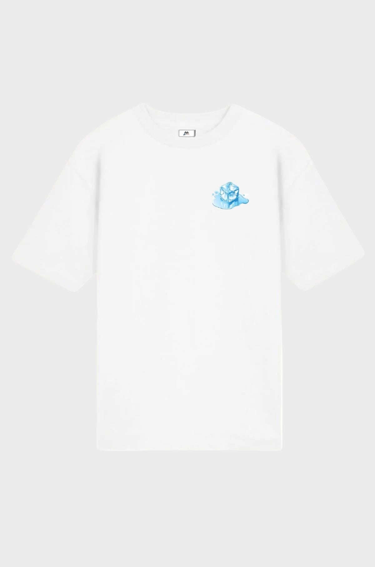 Lola -Made in France Tee Crushed Ice White