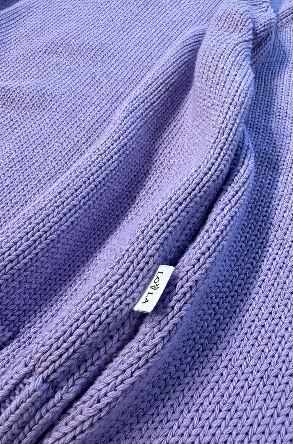 Lola - Knit Sweater Lavanda