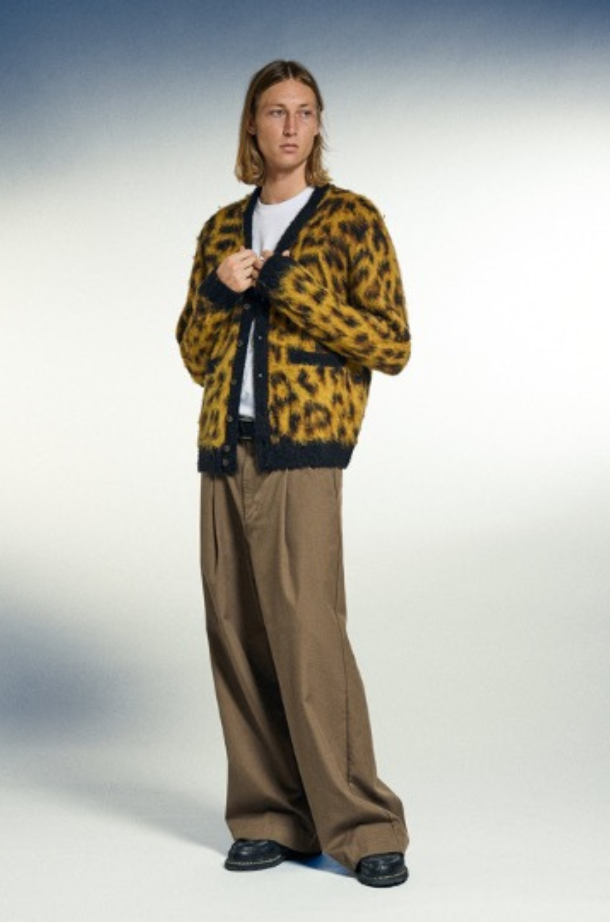 Obey -Obey Patron Cardigan Leopard
