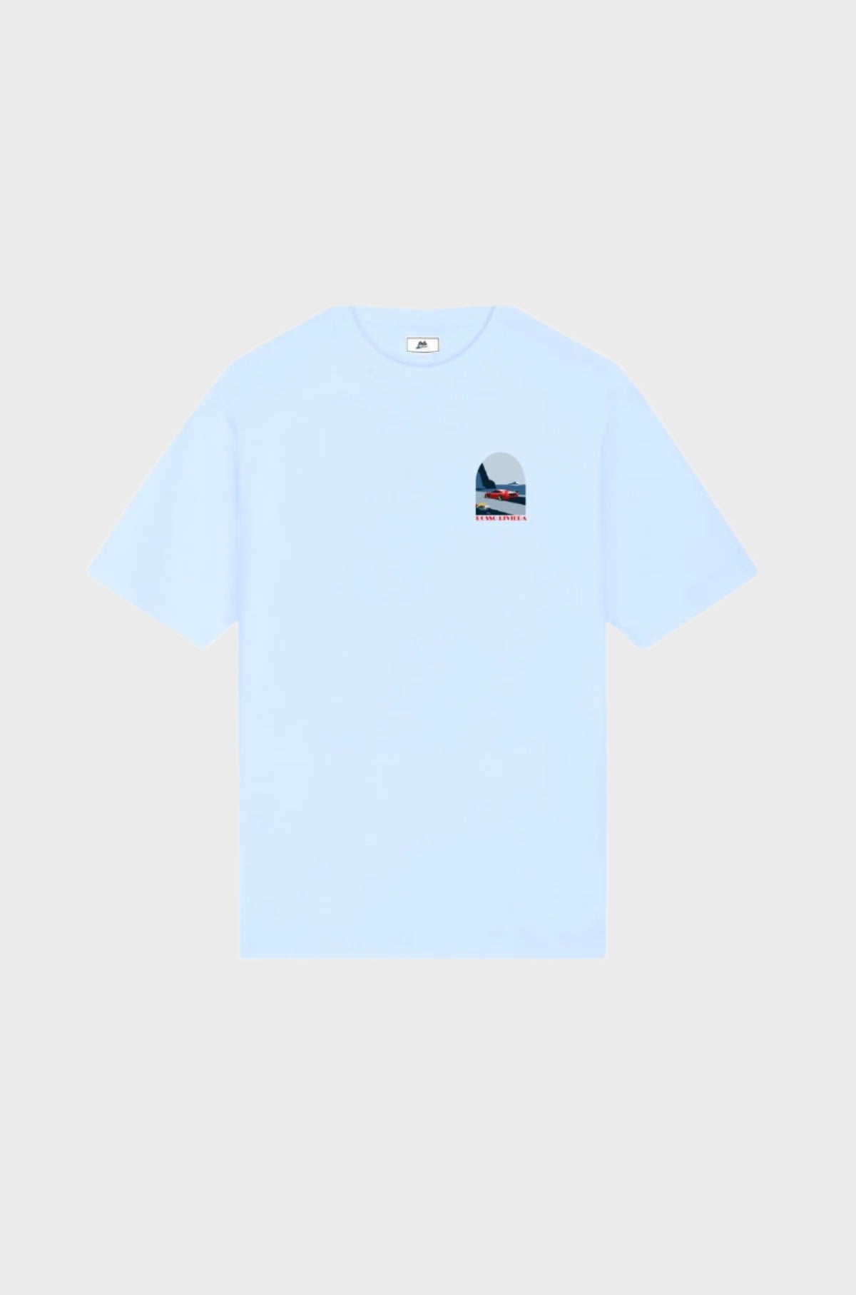 Lola - Made in France Tee Rosso Riviera Icy Blue