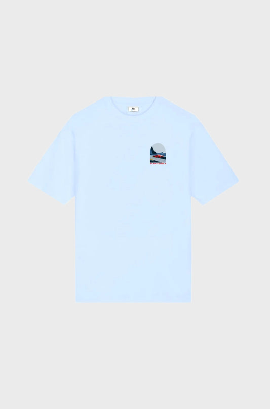 Lola - Made in France Tee Rosso Riviera Icy Blue