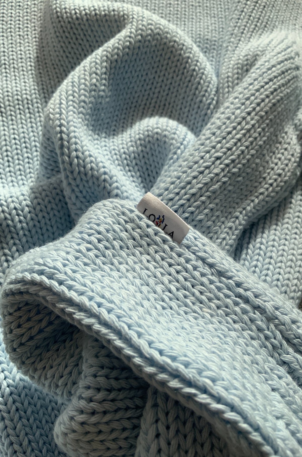Lola - Summer Sweater Icy Blue