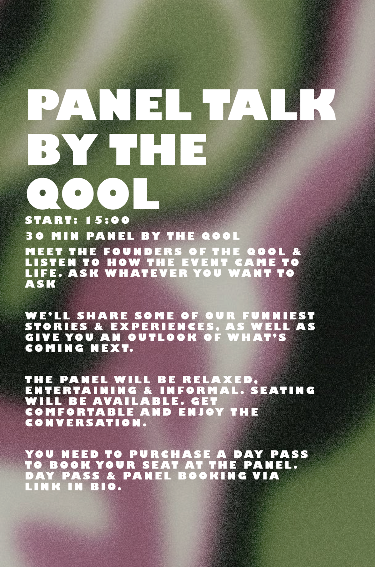 The Qooldown Panel Talk Hosted by The Qool