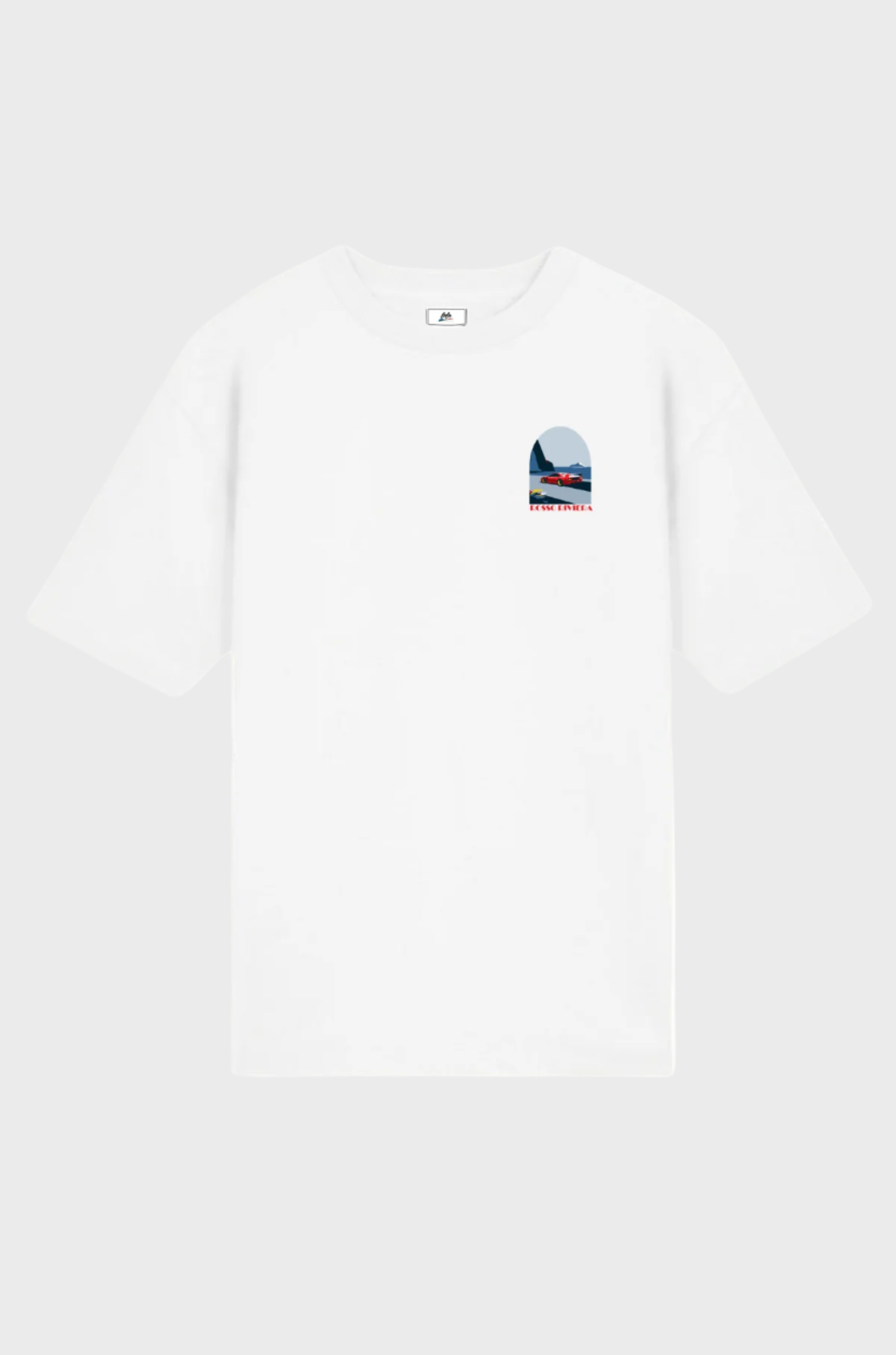 Lola -Made in France Tee Rosso Riviera White