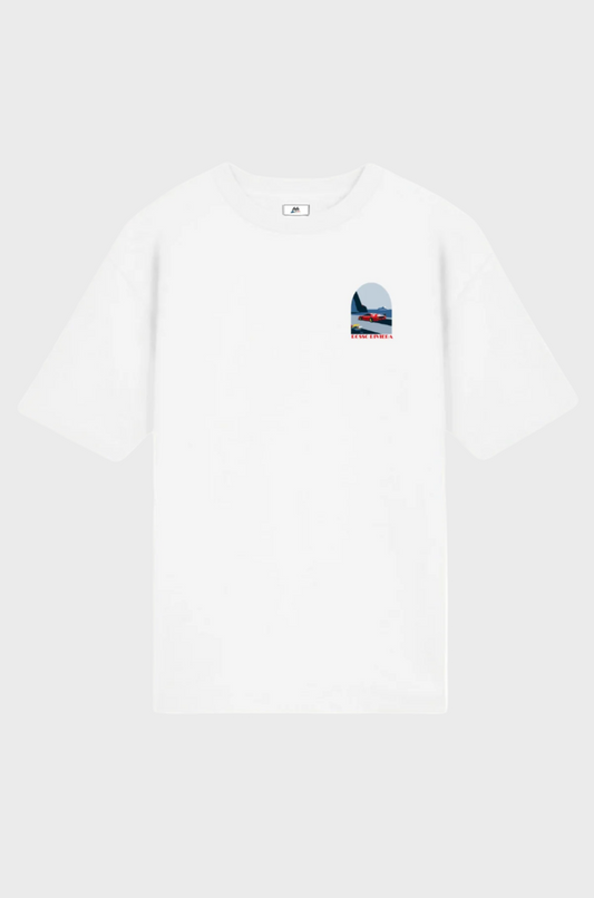 Lola -Made in France Tee Rosso Riviera White
