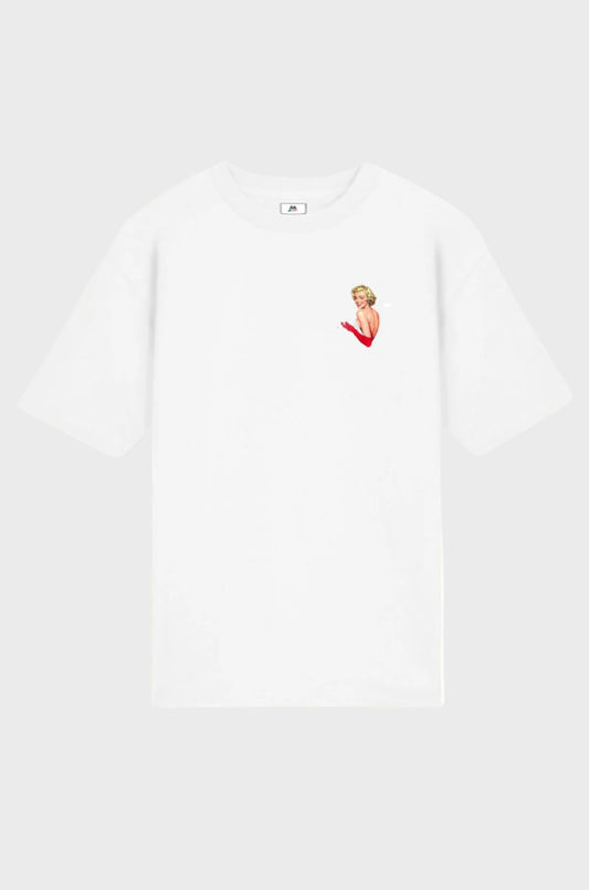 Lola -Made in France Tee Marylin White