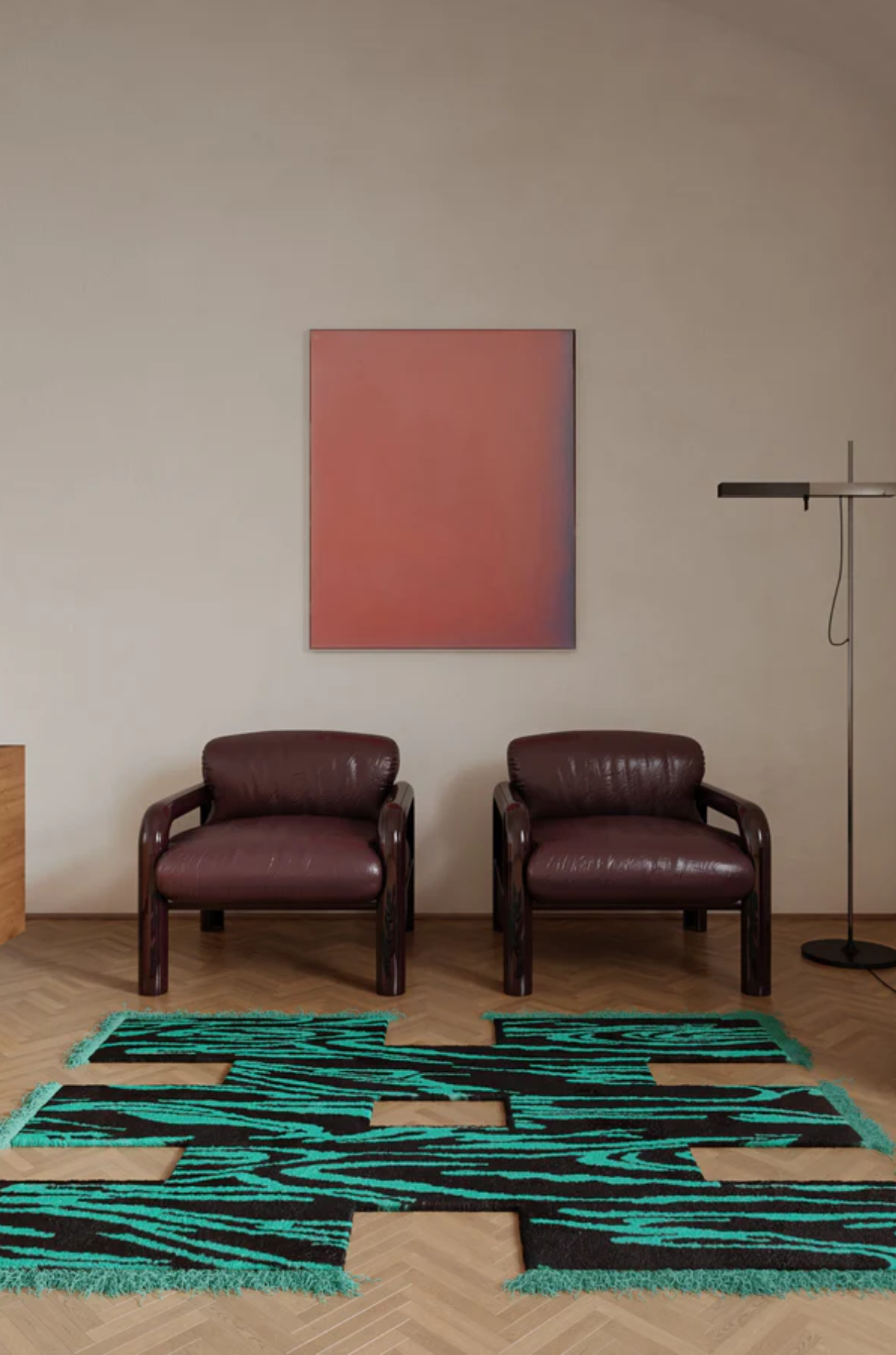Okej - Rowdy Rug Dark Wood