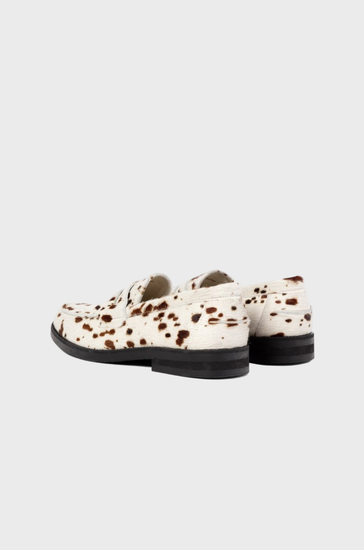 Duke & Dexter - Wilde Brown Cow Penny Loafer