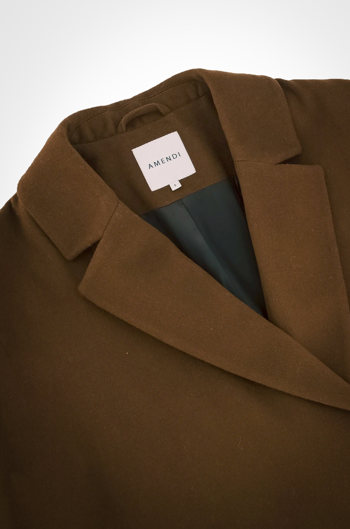 Amendi - Ruth Wool Coat - Brown