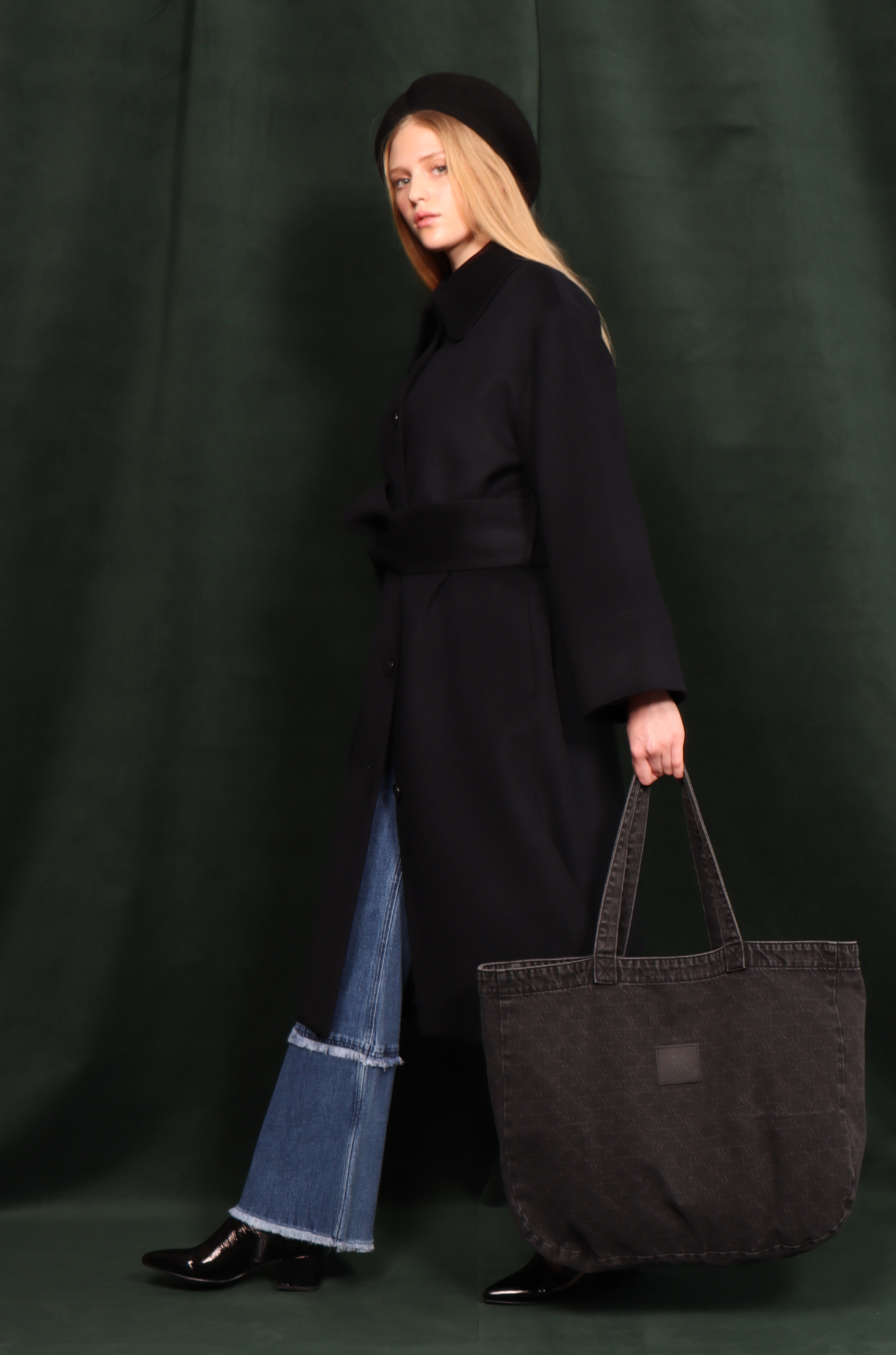 Amendi - Victoria Wool Coat - Serious Blue