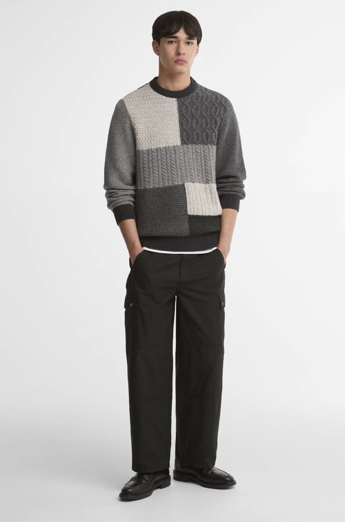 Barbour Heritage Plus - Patchwork Knit Sweater