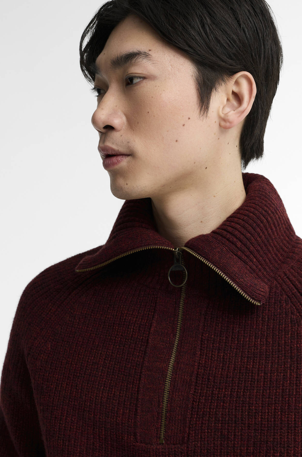 Barbour Heritage Plus - Riggbay Sweater Chestnut