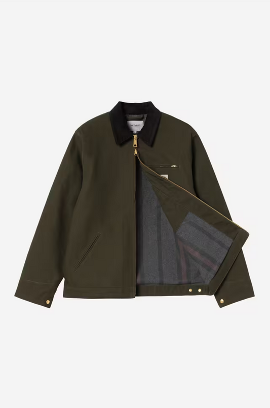 Carhartt WIP - Detroit Jacket (Winter) – Olive/Black Rigid 11