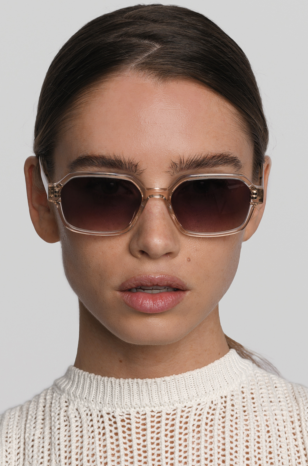 Corlin - Alex Sunglasses - Champagne Gradual Brown
