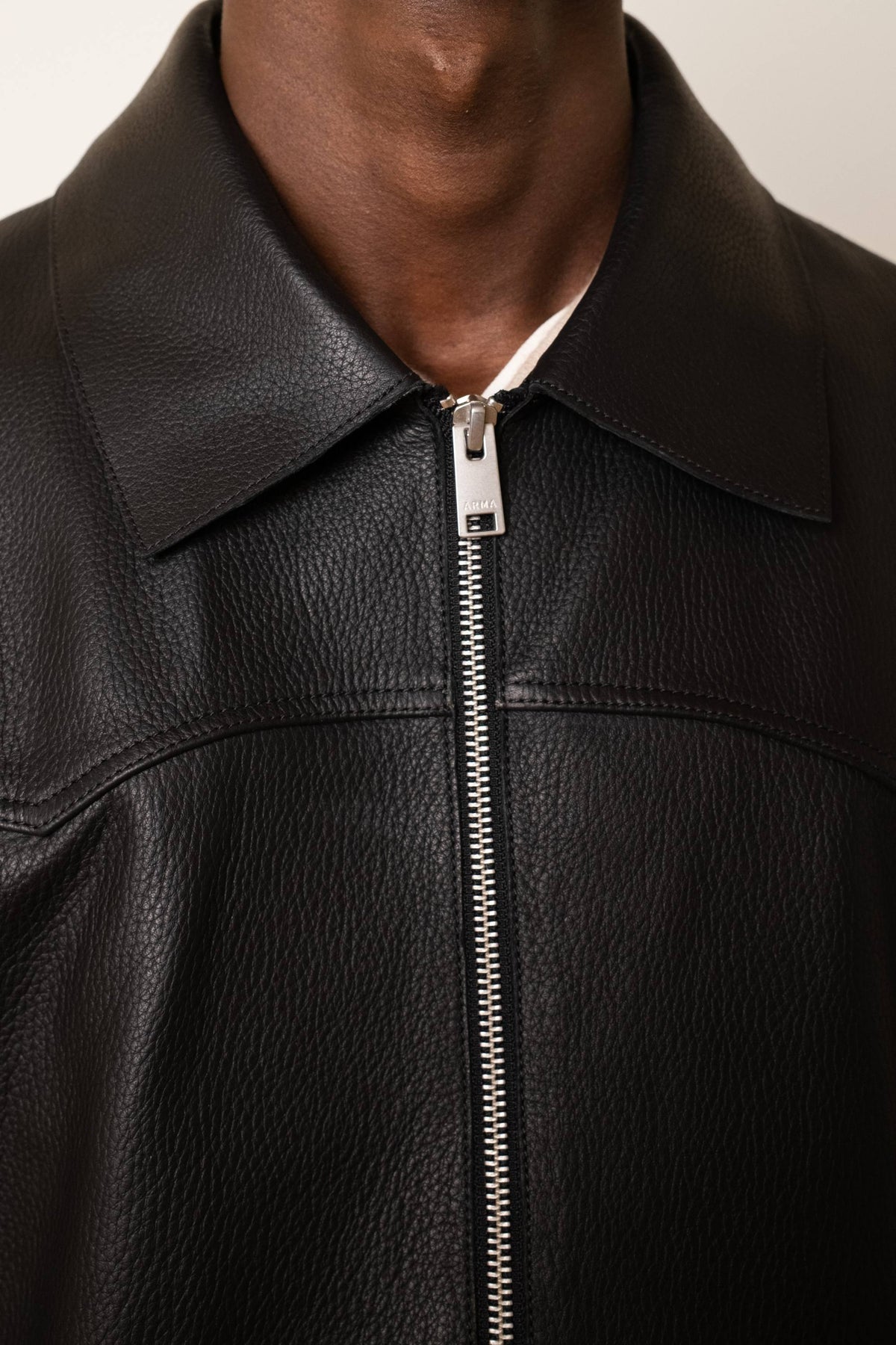 Arma - Siro Matt Cow Jacket Black