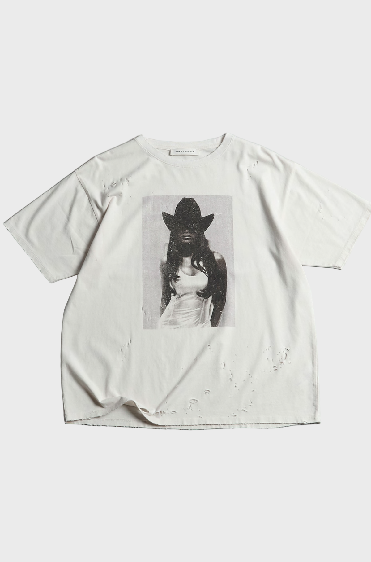 Duke & Dexter - Duke Cowgirl Vintage White T-Shirt