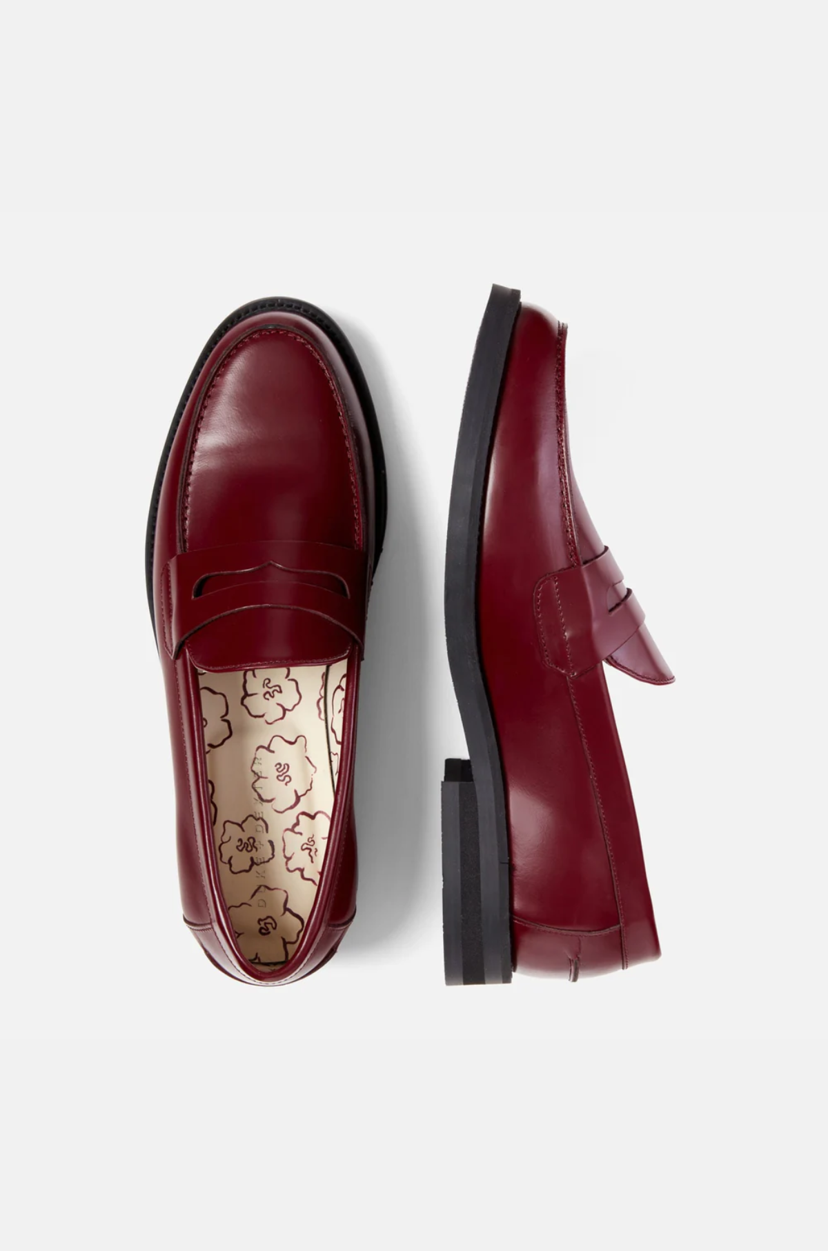Duke & Dexter - Wilde Burgundy Penny Loafer