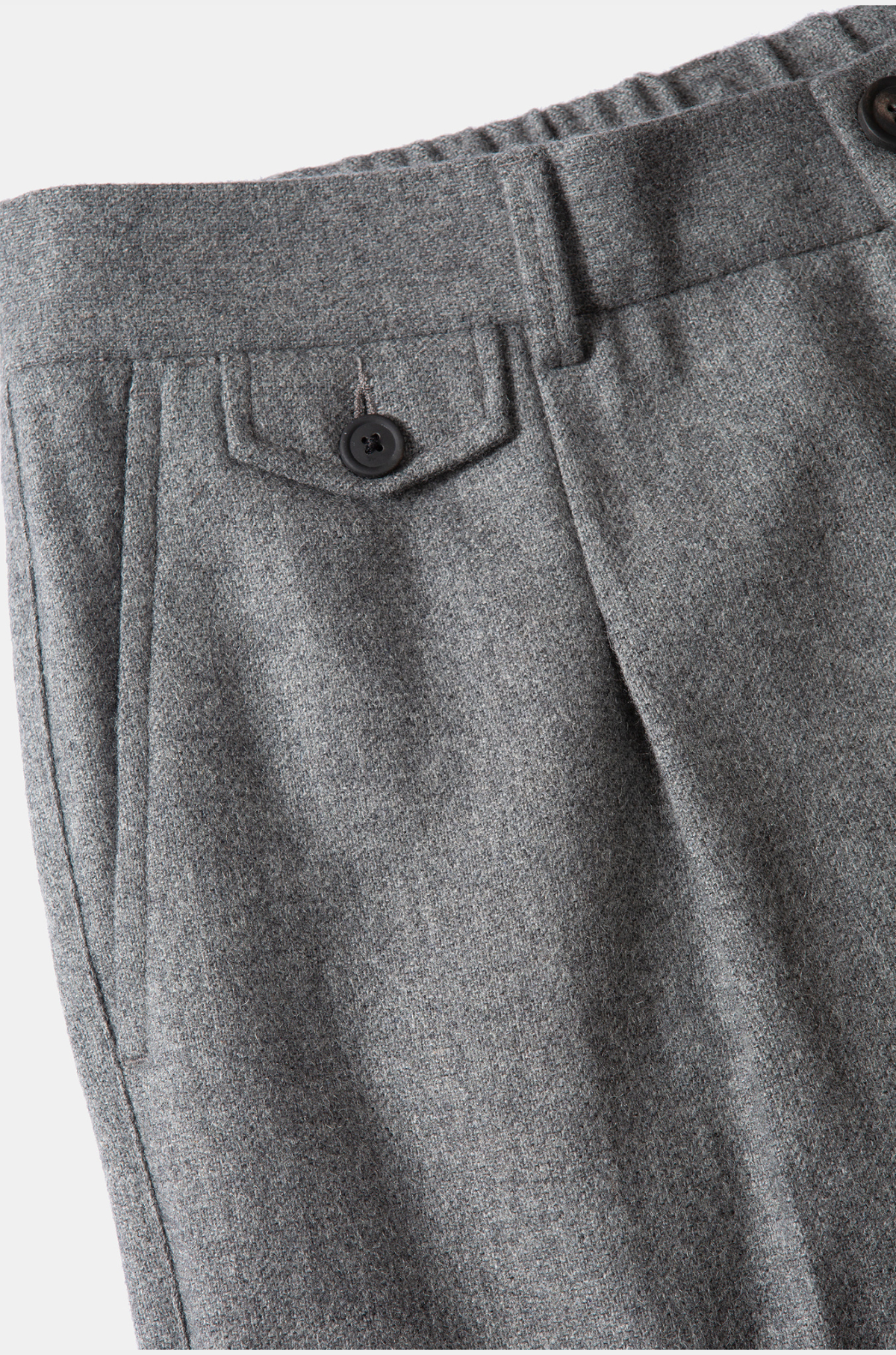 Edmmond Studios - Jack Pant Plain Grey Melange