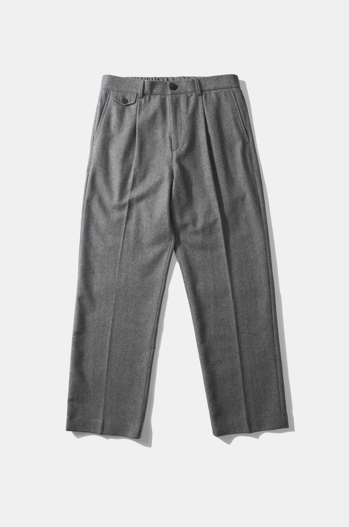 Edmmond Studios - Jack Pant Plain Grey Melange
