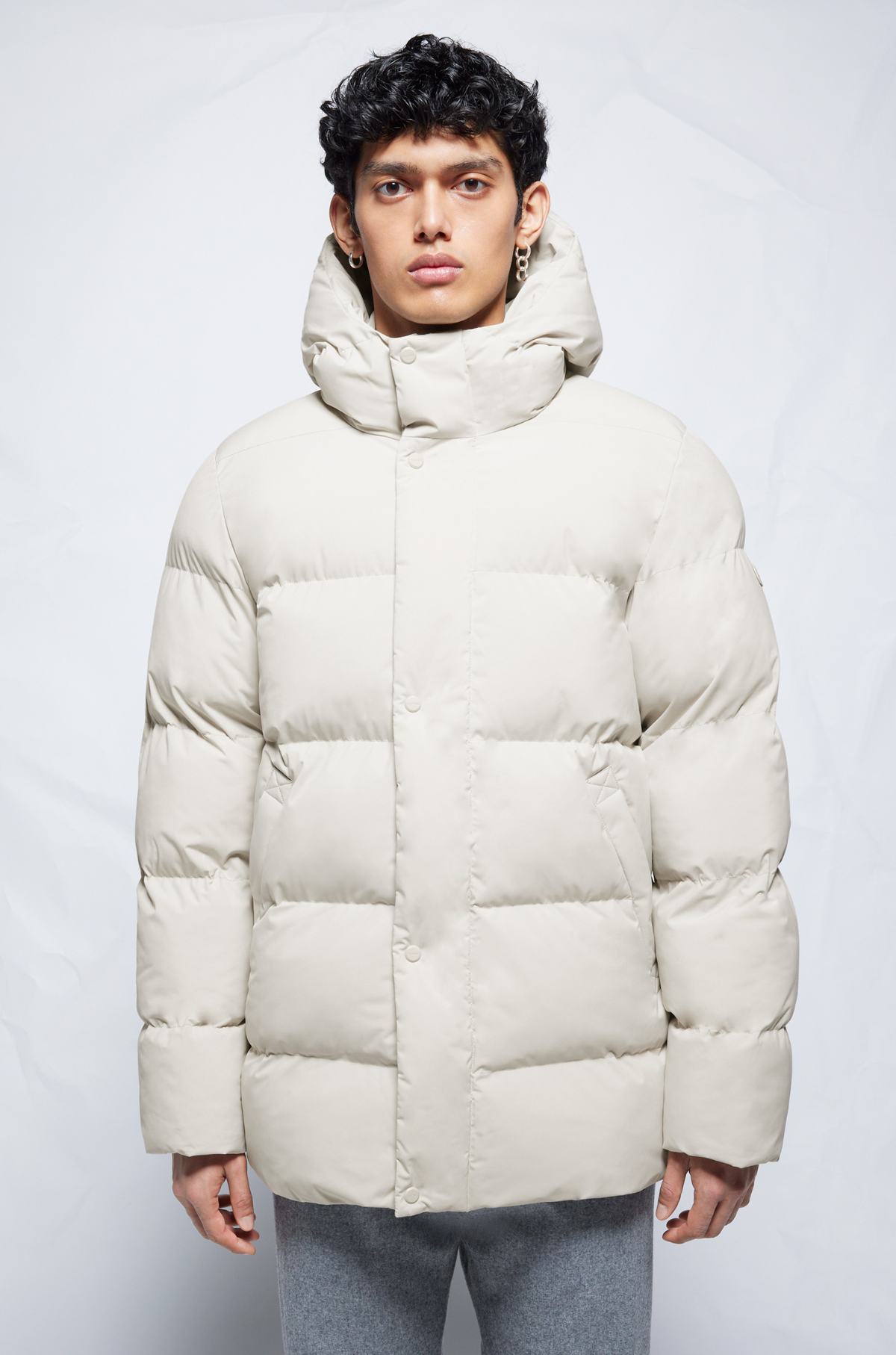 Elvine - Bror Puffer Down Jacket Sand