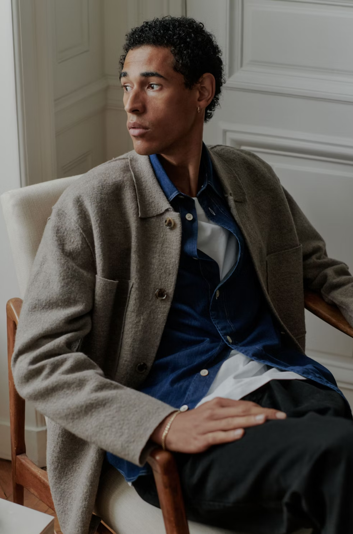 NN07 - Jonas Boiled Wool Shirt Jacket