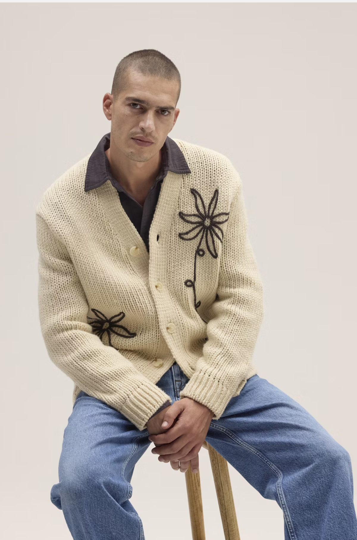 NN07 - Mika Flower 6620 Cardigan