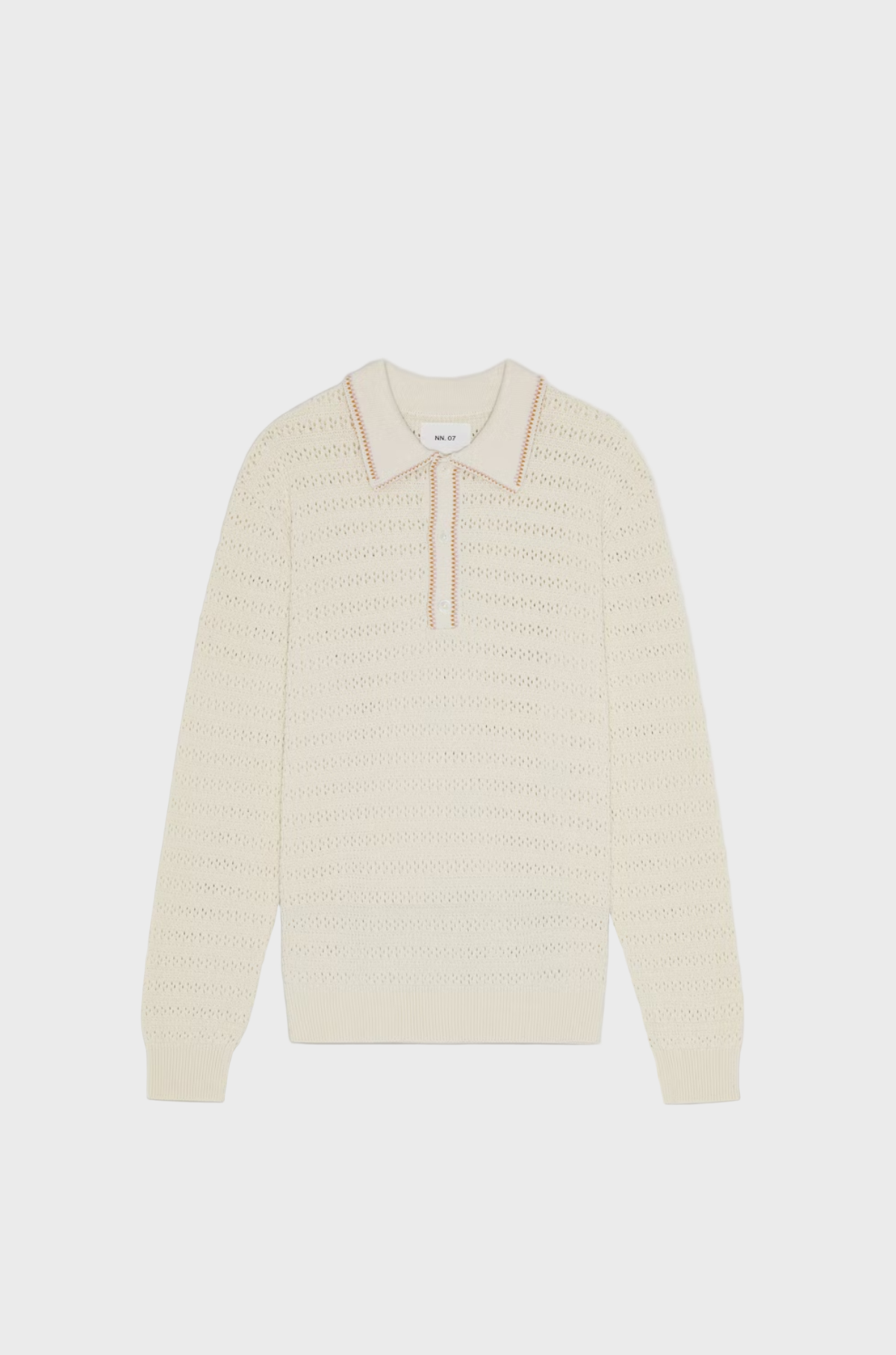 NN07 - Josh LS Polo 6636  Ivory