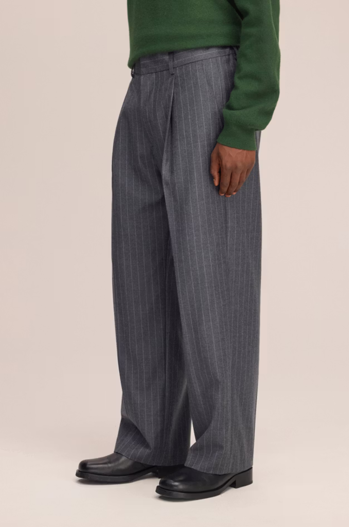 NN07 - Kay Pant Navy Grey 10052