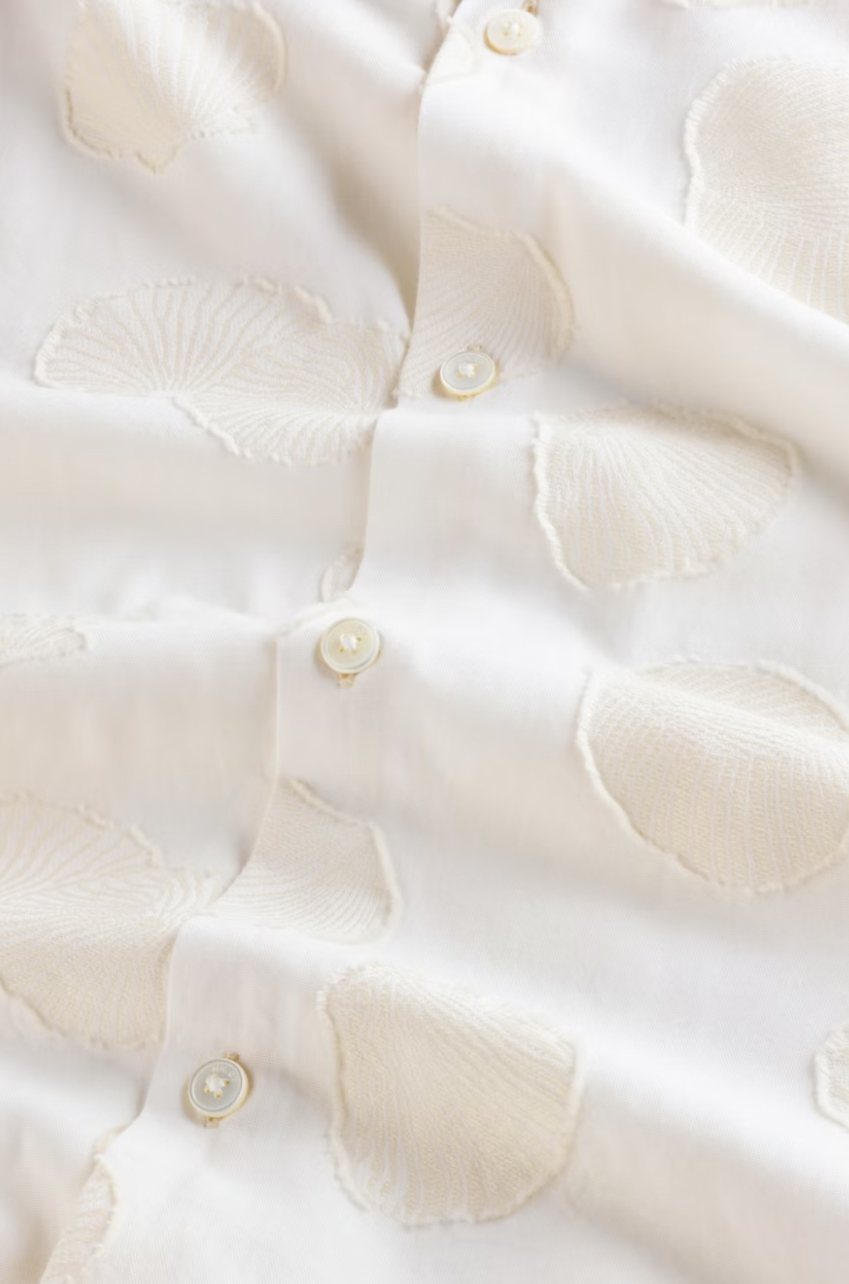 NN07 Freddy 5715 Shirt Ivory Detail