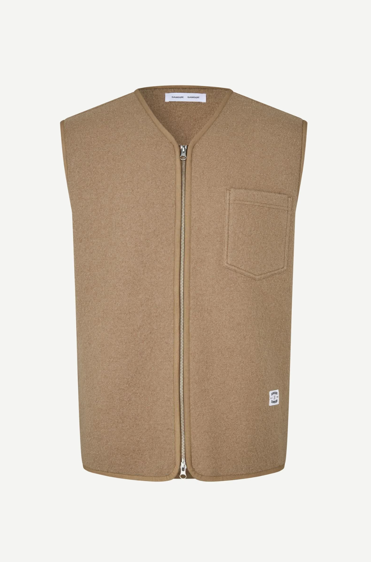 Samsoe Samsoe - Lead Grey Sahannes Vest