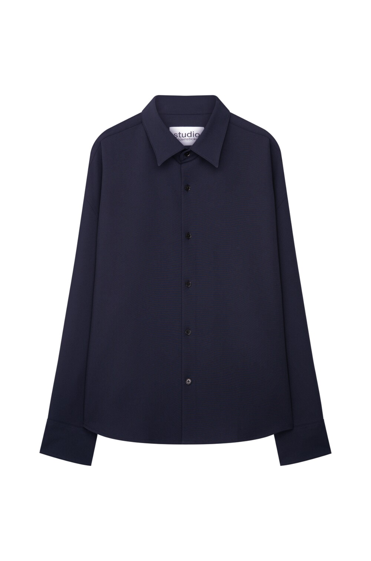 Studio Seidensticker - Gender Neutral Cropped Shirt Navy