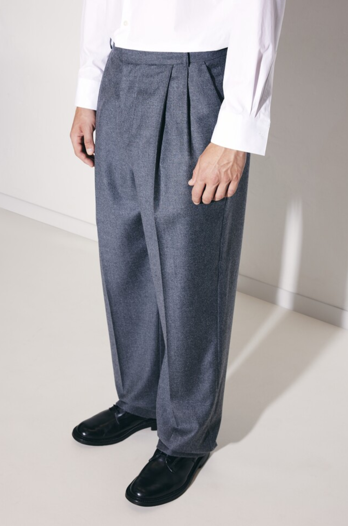 Studio Seidensticker - Suit Pant Wool Flannel Grey
