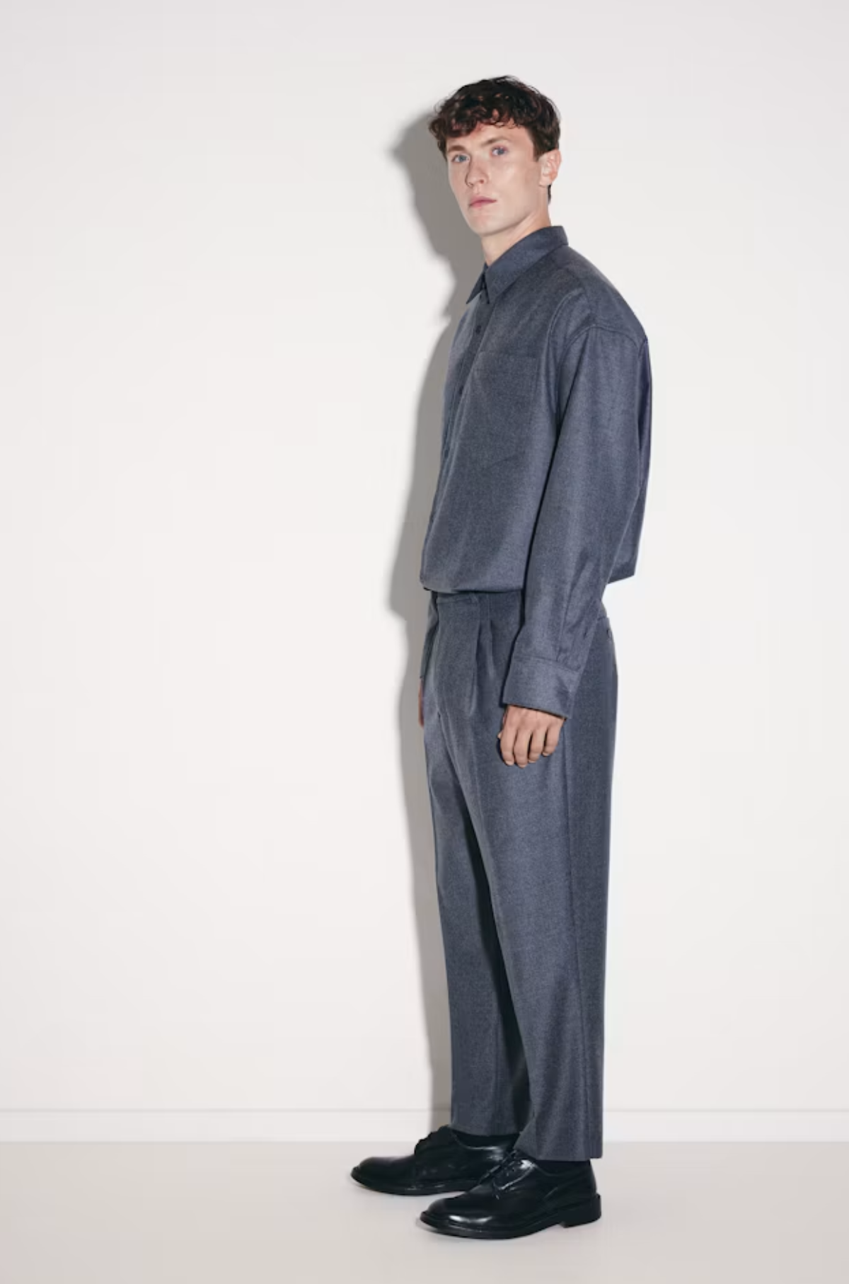 Studio Seidensticker - Cropped Pant Wool Grey Flannel