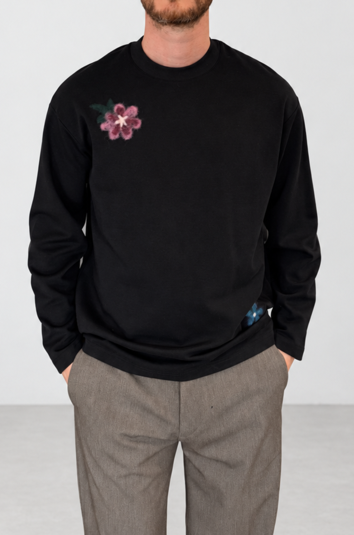 The Qool - Daisy Longsleeve Black