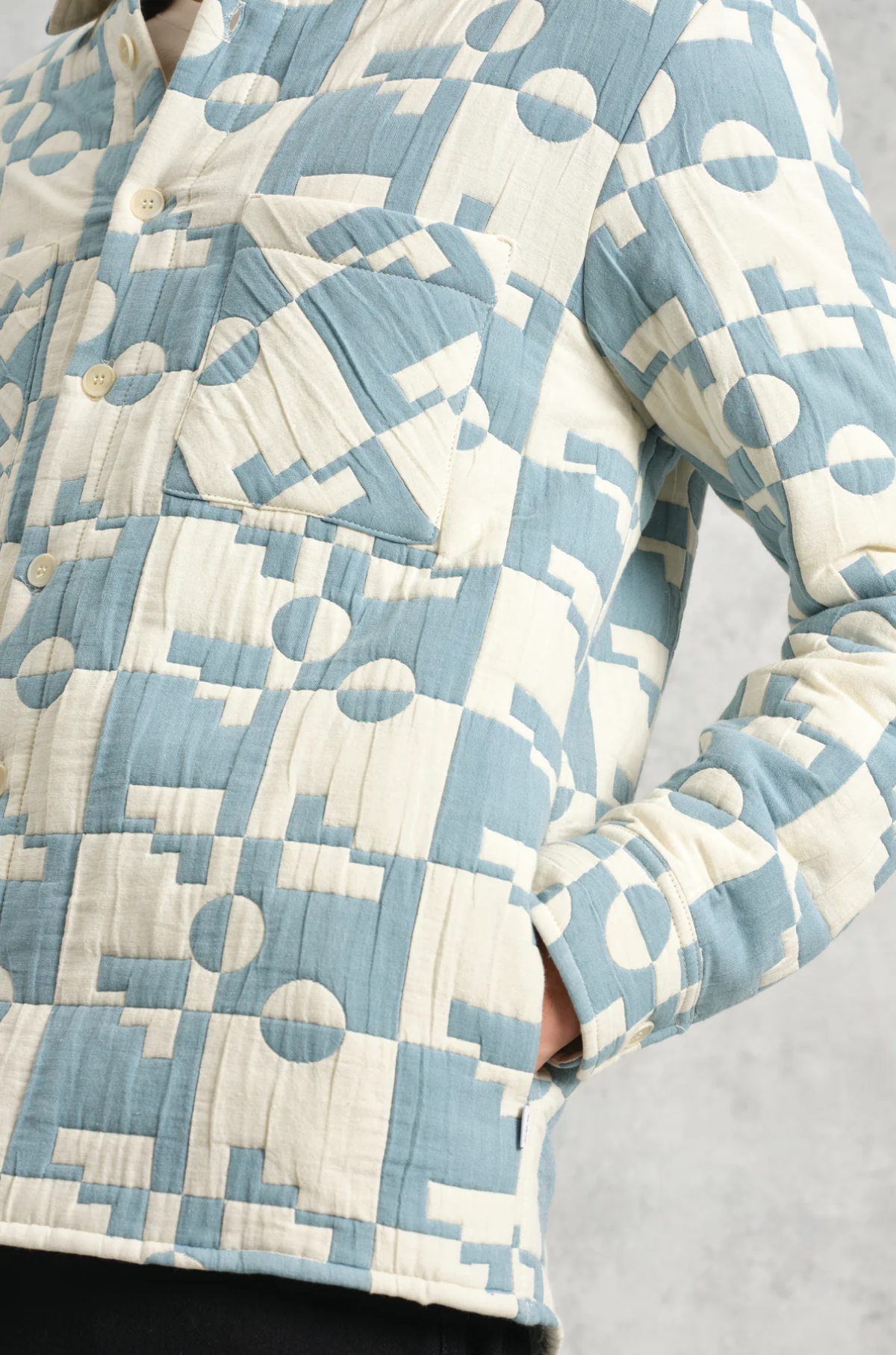 Wax London - Otto Overshirt Jigsaw