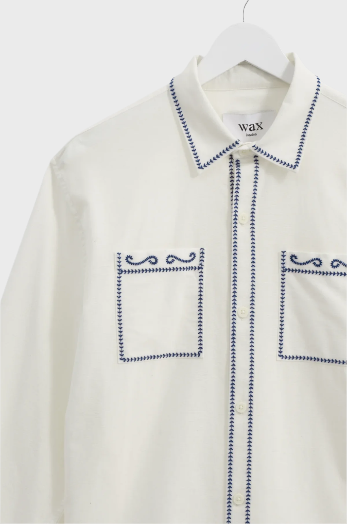 Wax London - Haven LS Shirt Swirl