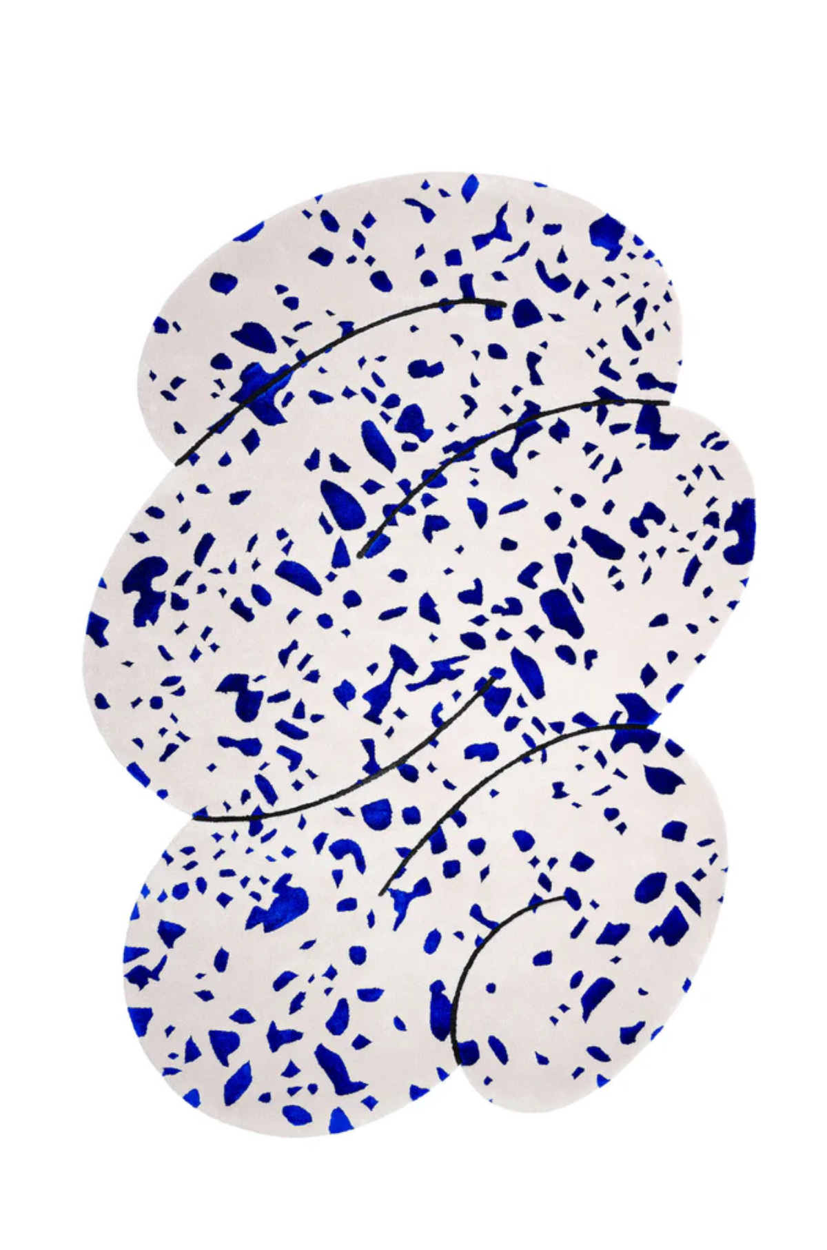 Okej - Squiggle Rug Speckled