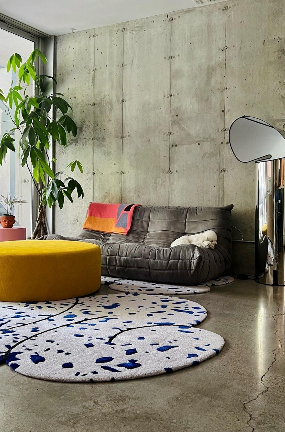 Okej - Squiggle Rug Speckled