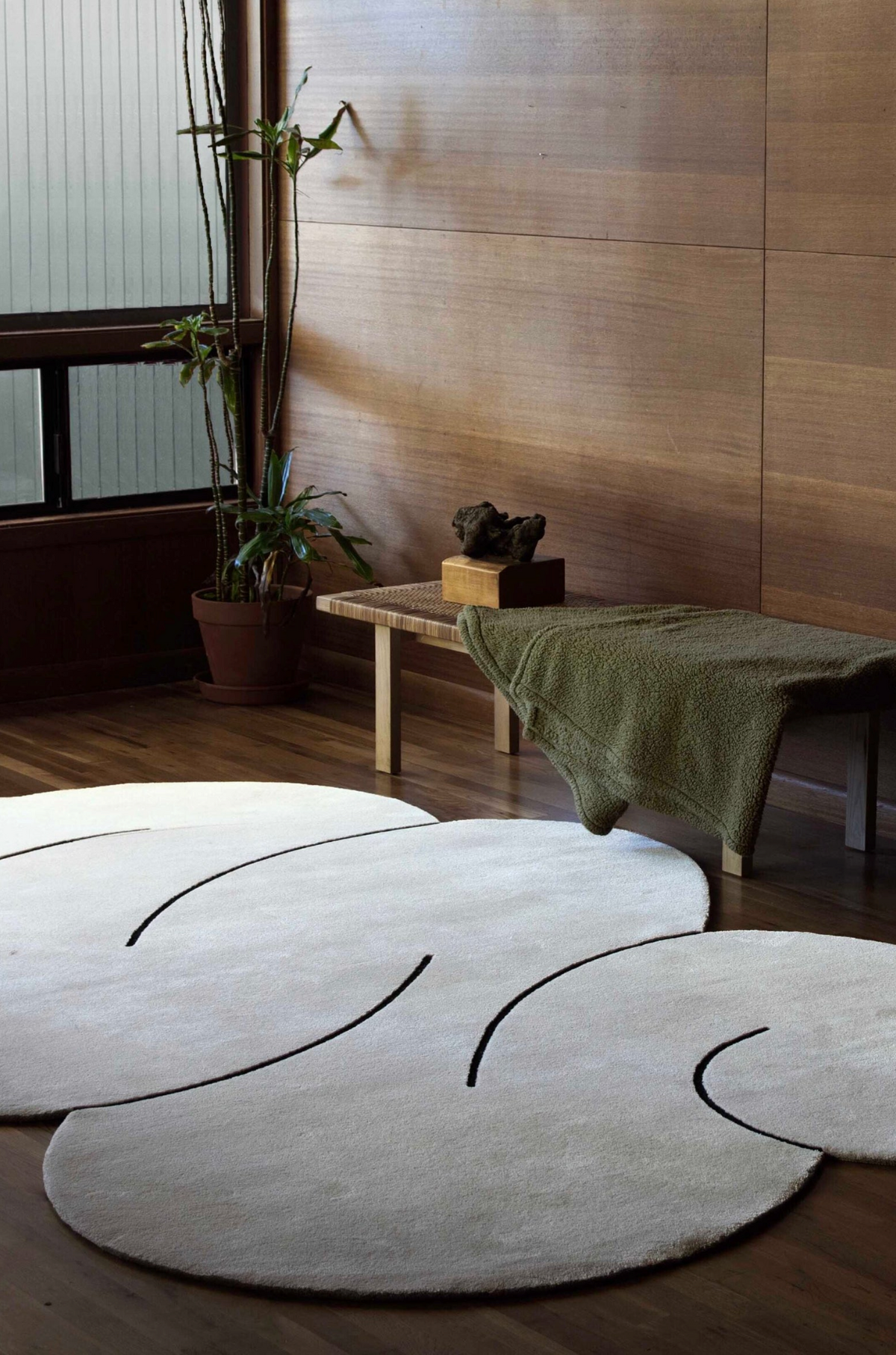 Okej - Squiggle Rug Cloud Gray