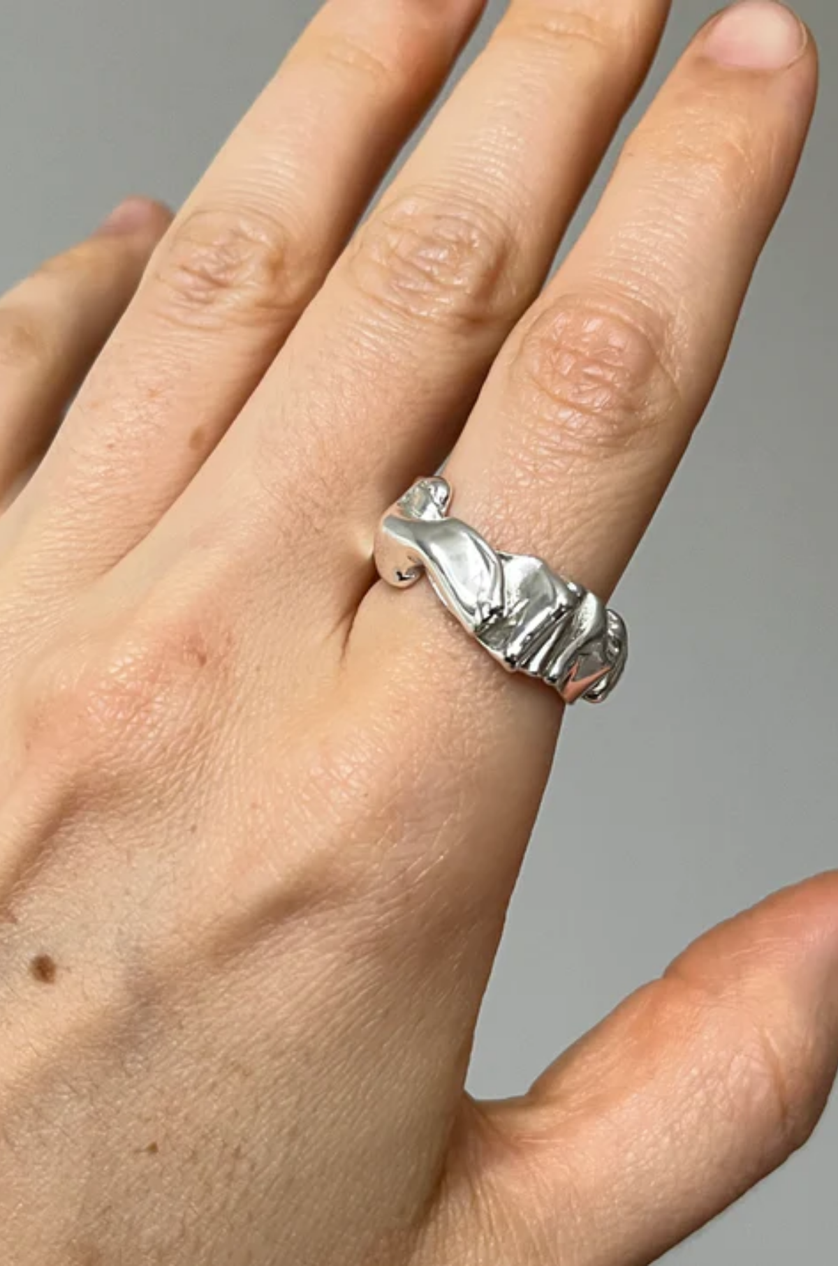 Ursina - Silver Ovis Ring