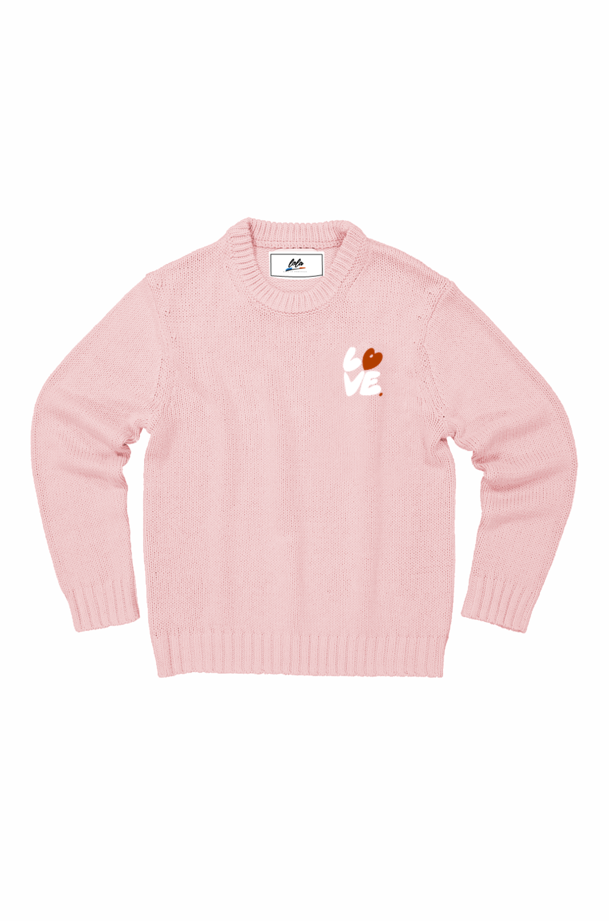 Lola - Knit Sweater Rose Love