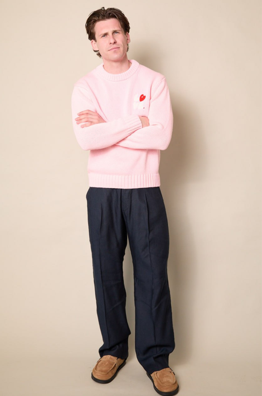 Lola - Knit Sweater Rose Love